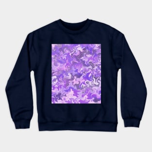 Amethyst Marble Crewneck Sweatshirt